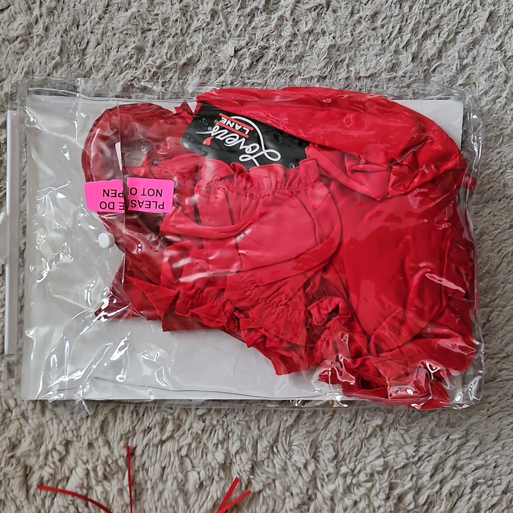 New Lover's Lane NWT Sexy Red Devil Costume with Pitchfork - Picture 4 of 4